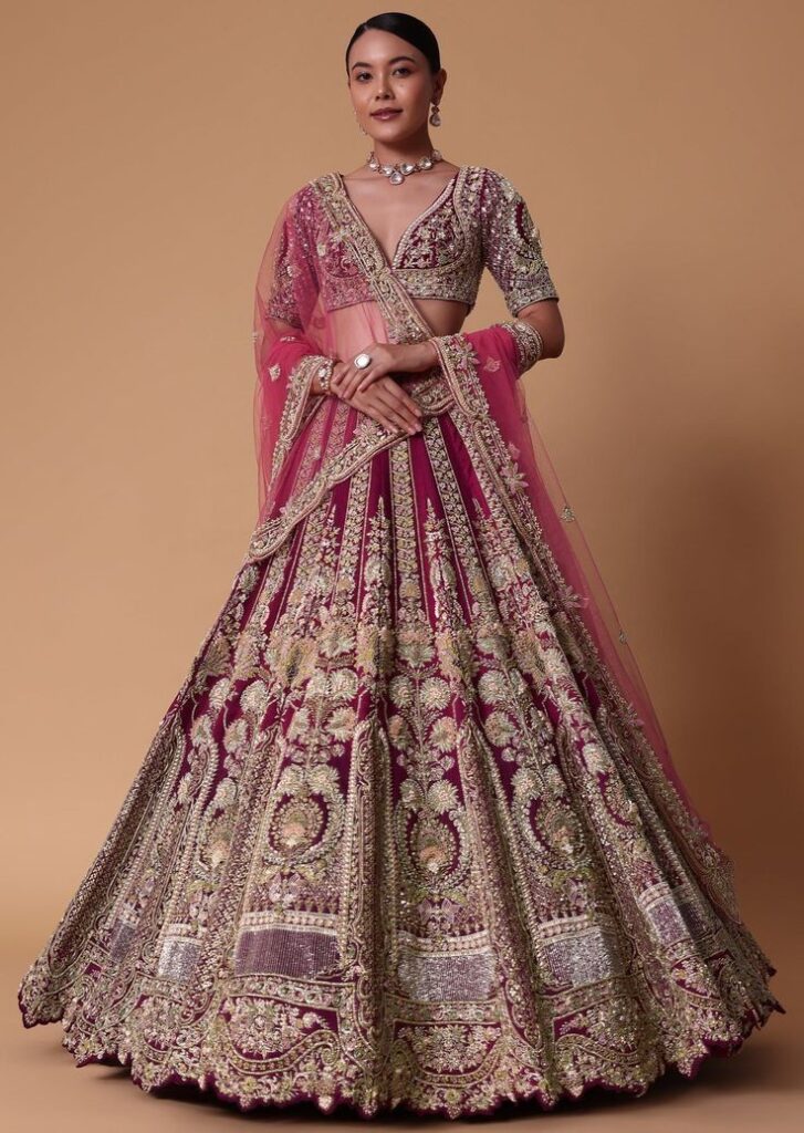 The Art of Timeless Bridal Elegance lehenga